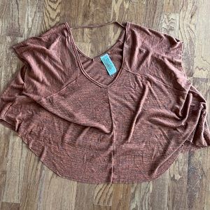 Free People poncho style top